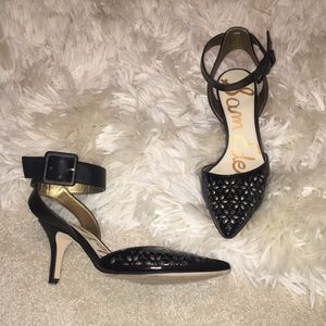 Sam Edelman Black Heals: Size 4.5
